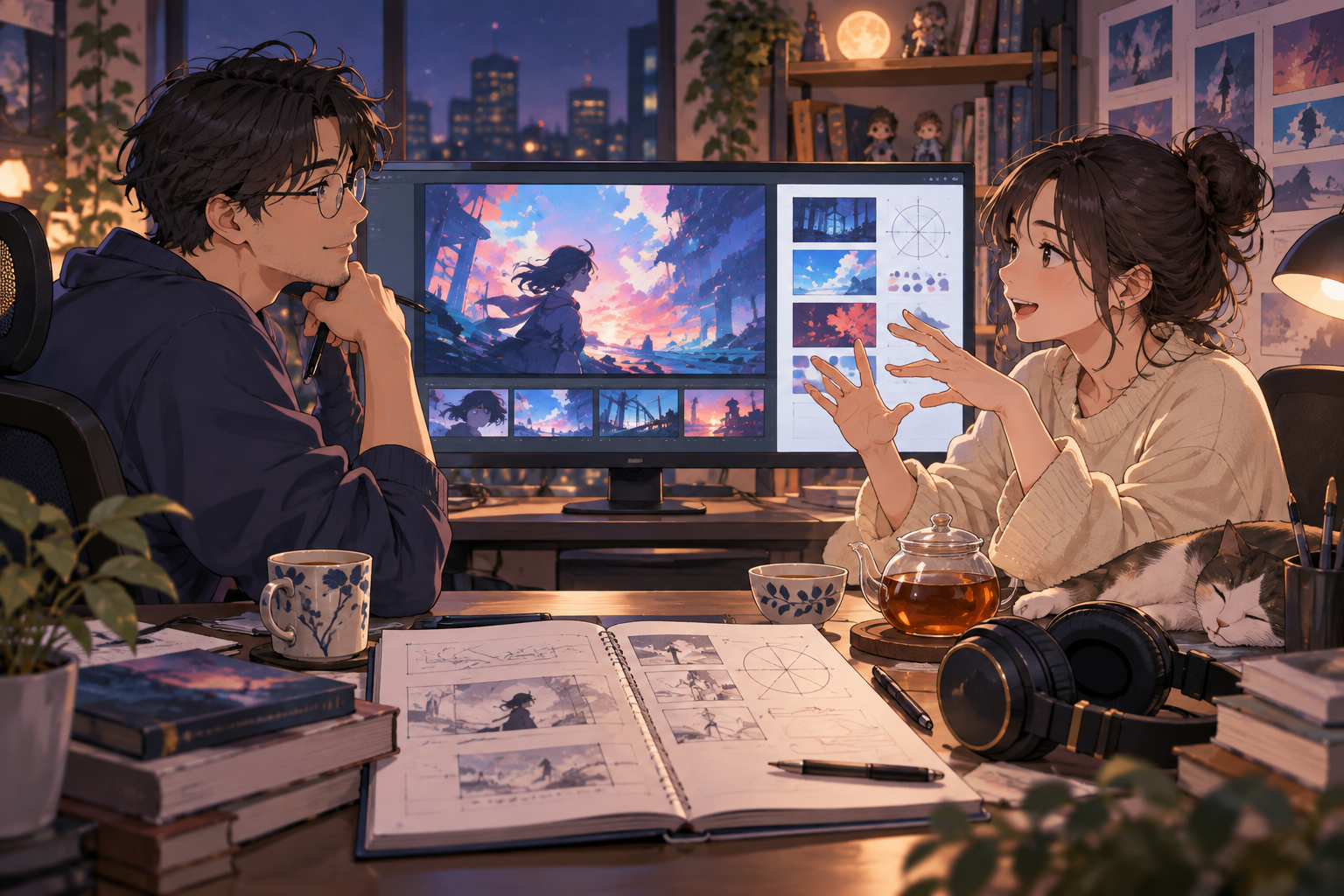 新番与动画兴趣栏目配图